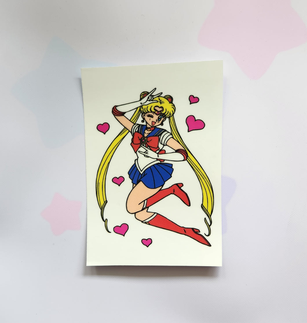 Sailor moon  UV DTF Decal