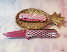 Load image into Gallery viewer, Cute heart pocket knife, kawaii aesthetics
